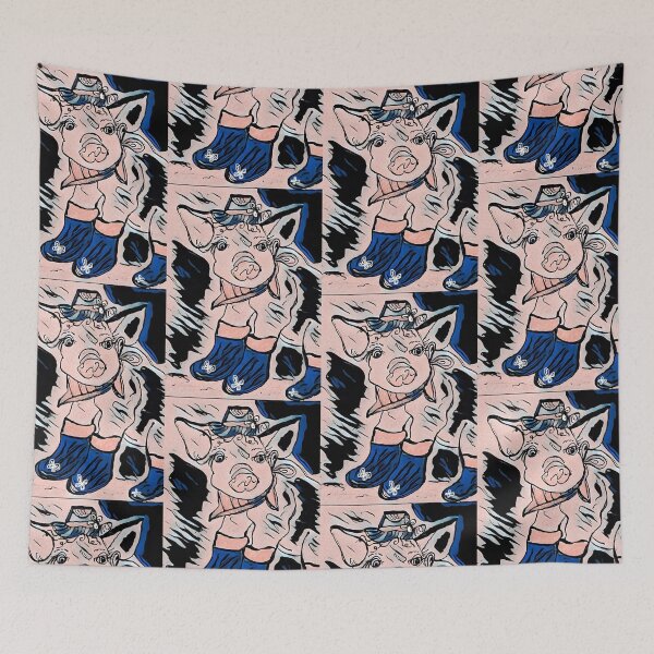 Item preview, Girly Girl Pig designed and sold by EloiseArt.