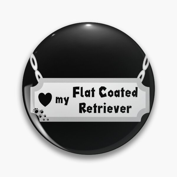 Aperçu de l'œuvre T-shirt Retriever enduit plat T-shirt chemise chien Retriever enduit plat créée et vendue par KDesigns85.
