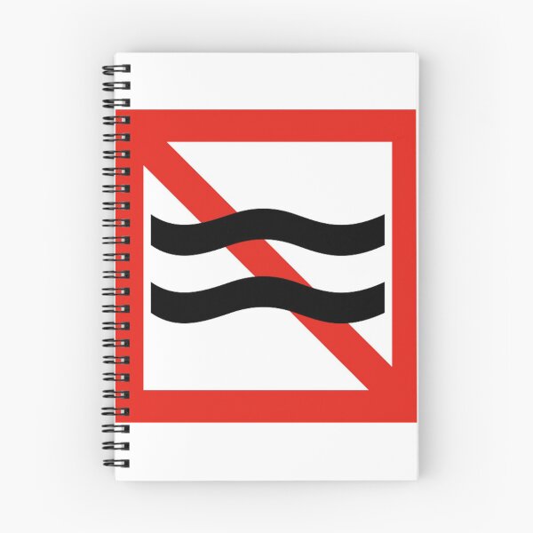 Item preview, Ban on causing waves, Aallokon aiheuttamiskielto designed and sold by artnormarum.