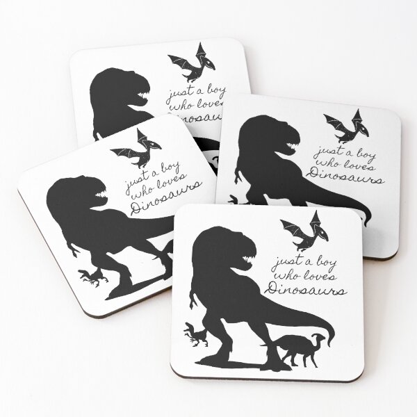 Item preview, Just A Boy Who Loves Dinosaurs designed and sold by WearYourMood.