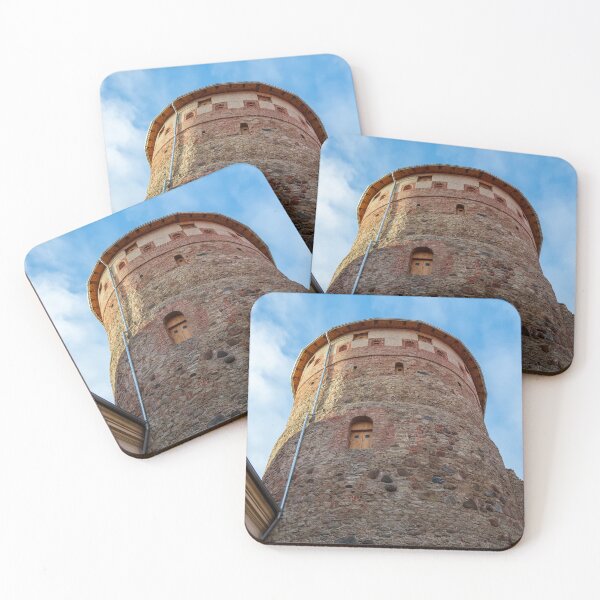 Item preview, Patio del castillo medieval de Bauska con torre mirador designed and sold by lena-maximova.