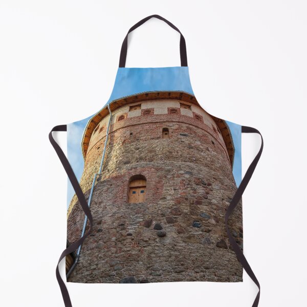 Item preview, Medieval Bauska Castle courtyard with lookout tower designed and sold by lena-maximova.