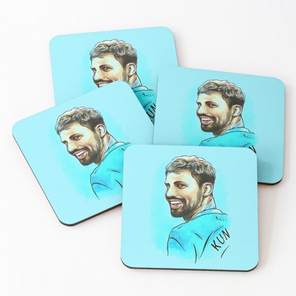 Item preview, Kun Aguero Portrait designed and sold by IcalsaidArt.