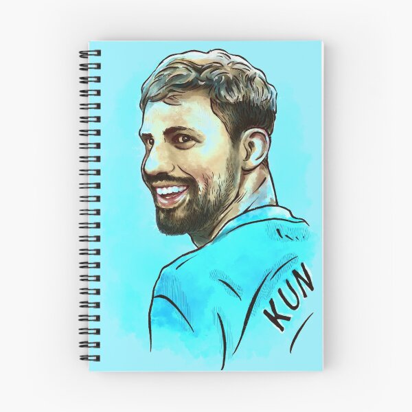 Item preview, Kun Aguero Portrait designed and sold by IcalsaidArt.