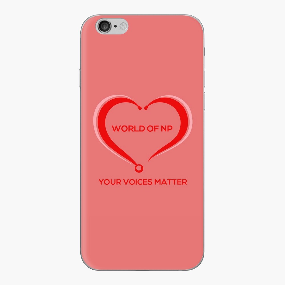 World Of NP Your Voices Matter iPhone Skin