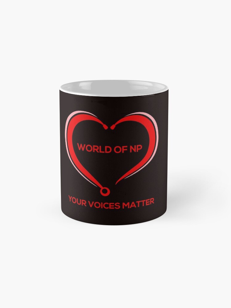 Alternate view of World Of NP Your Voices Matter Mug