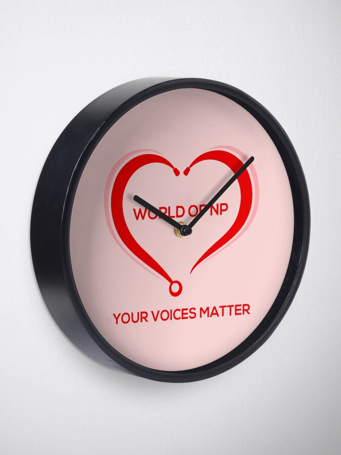 Alternate view of World Of NP Your Voices Matter Clock