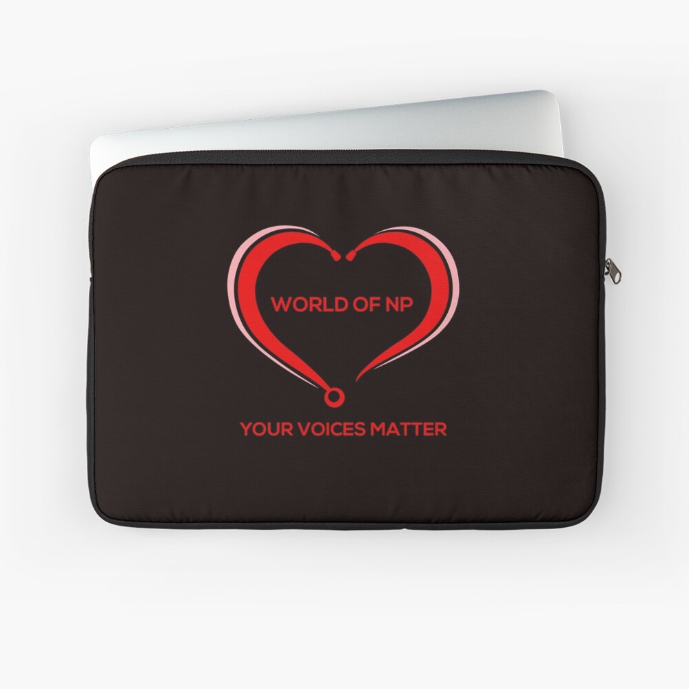 World Of NP Your Voices Matter Laptop Sleeve
