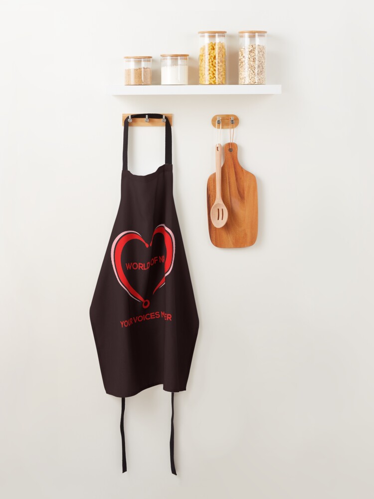 Alternate view of World Of NP Your Voices Matter Apron