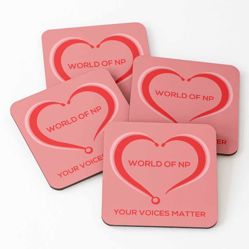 World Of NP Your Voices Matter Coasters (Set of 4)