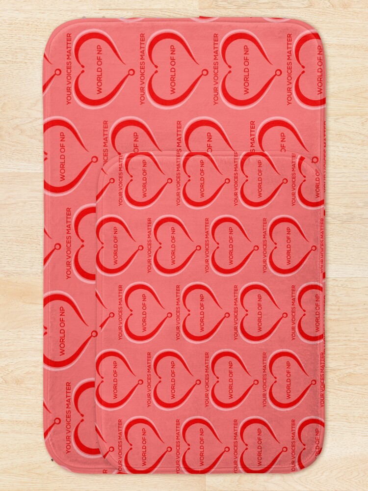 Alternate view of World Of NP Your Voices Matter Bath Mat