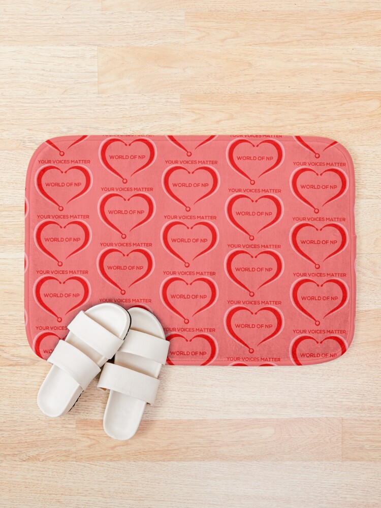 Alternate view of World Of NP Your Voices Matter Bath Mat