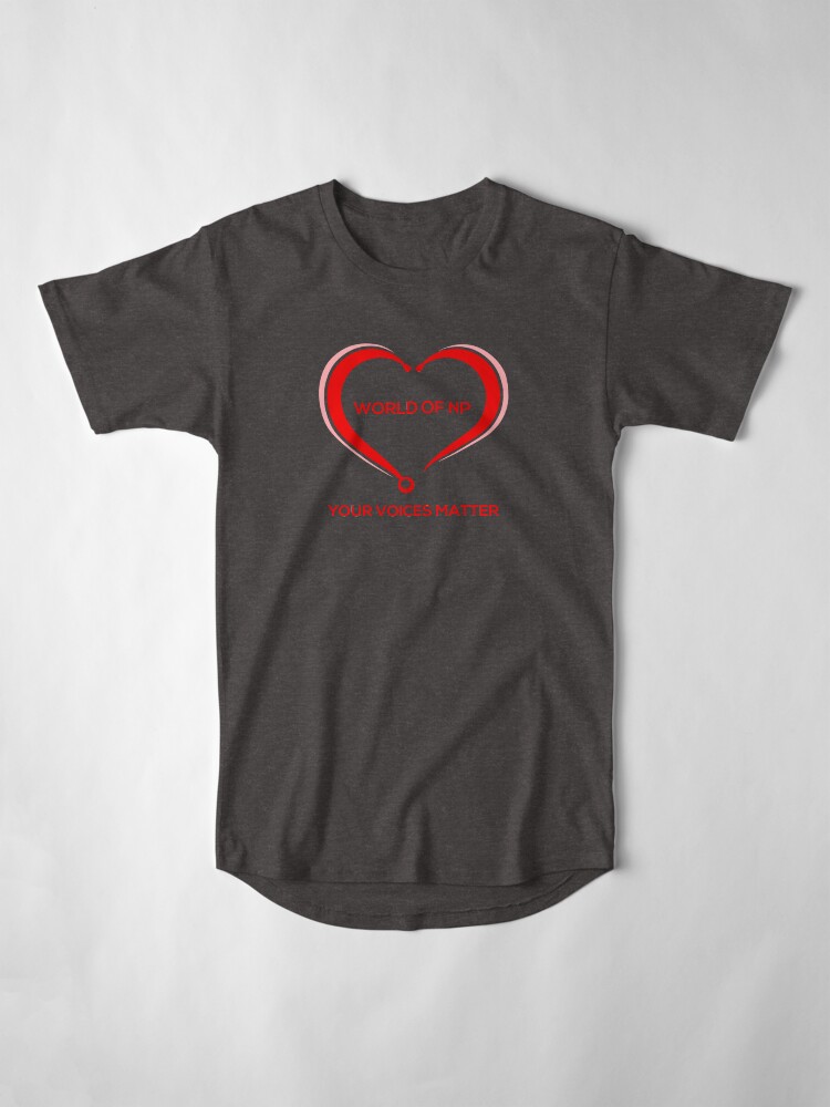 Alternate view of World Of NP Your Voices Matter Long T-Shirt