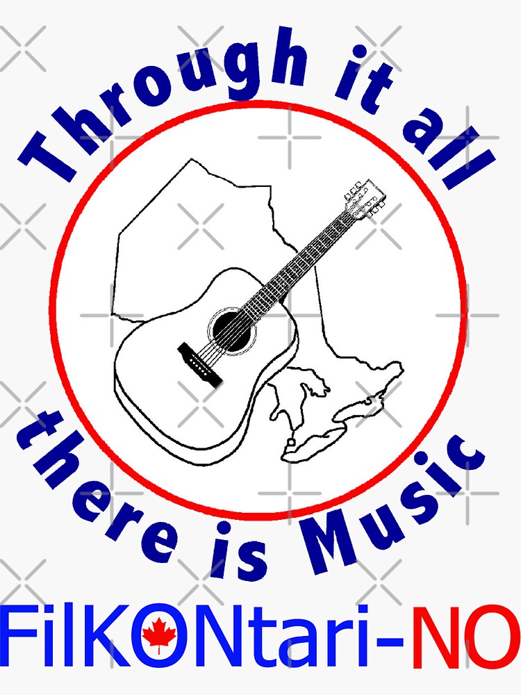 Thumbnail 3 of 3, Sticker, FilKONtario-NO designed and sold by OakBluffArts21.