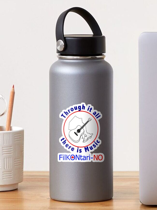 Thumbnail 1 of 3, Sticker, FilKONtario-NO designed and sold by OakBluffArts21.