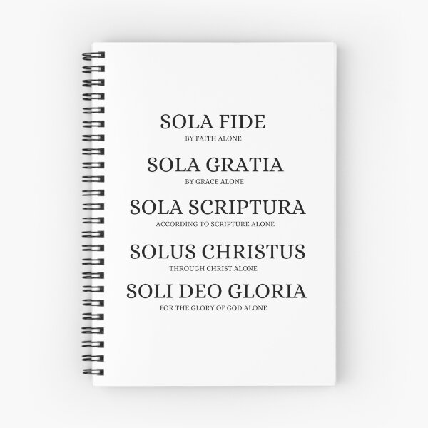 Item preview, The Five Solas designed and sold by KatrinElise.