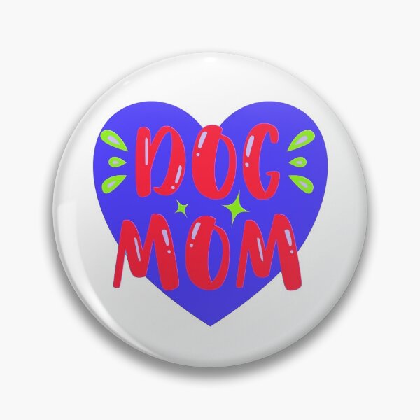 Item preview, Dog Mom - Red and Blue designed and sold by Douglas  Walker.