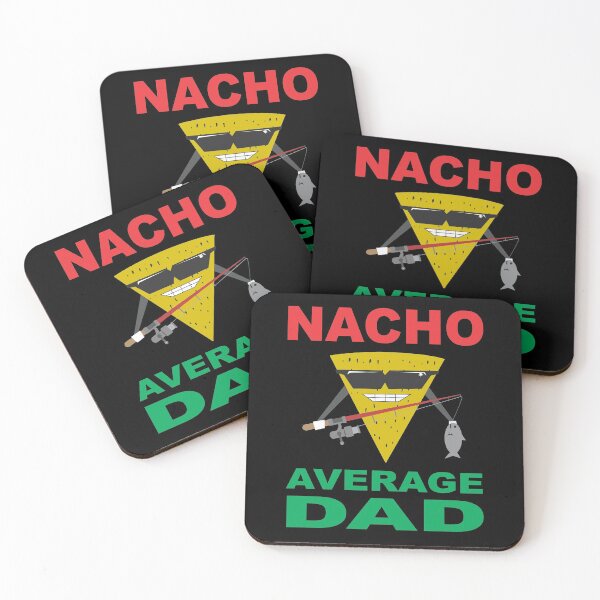 Item preview, nacho average dad fisherman fishing dad designed and sold by baingraphics.