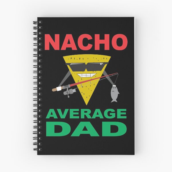 Item preview, nacho average dad fisherman fishing dad designed and sold by baingraphics.