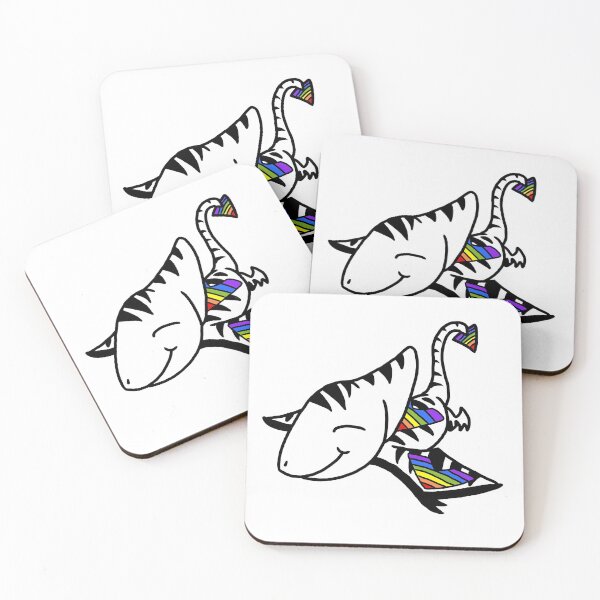 Item preview, Pride Dino: ally-dactyl (no background) designed and sold by lily-cpudlo.