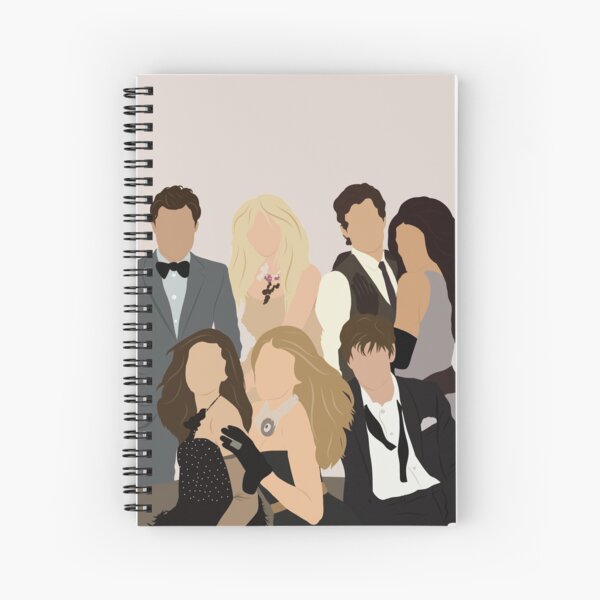 Gossip Girl Season 3 DVD Upcycled Spiral Bound Notebook Vintage TV Show  Blair Waldorf Serena Van Der Woodsen Gift Idea Stocking Stuffer 