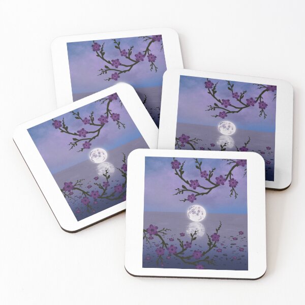 Item preview, Drenched Flower Moon designed and sold by LeahsColorBox.