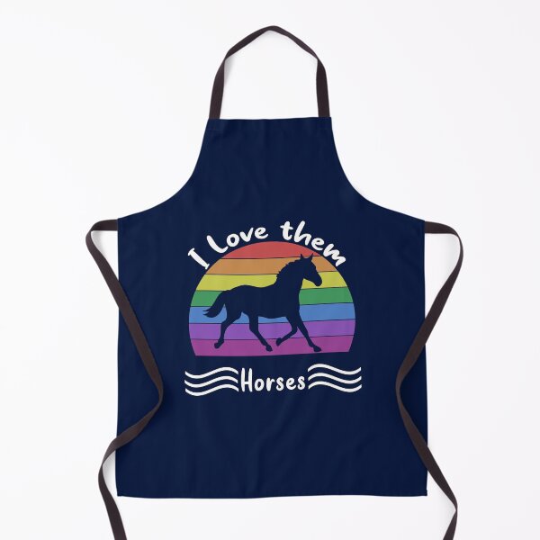 Item preview, Horses i Love them, rainbow sun. Best gift designed and sold by made4K.