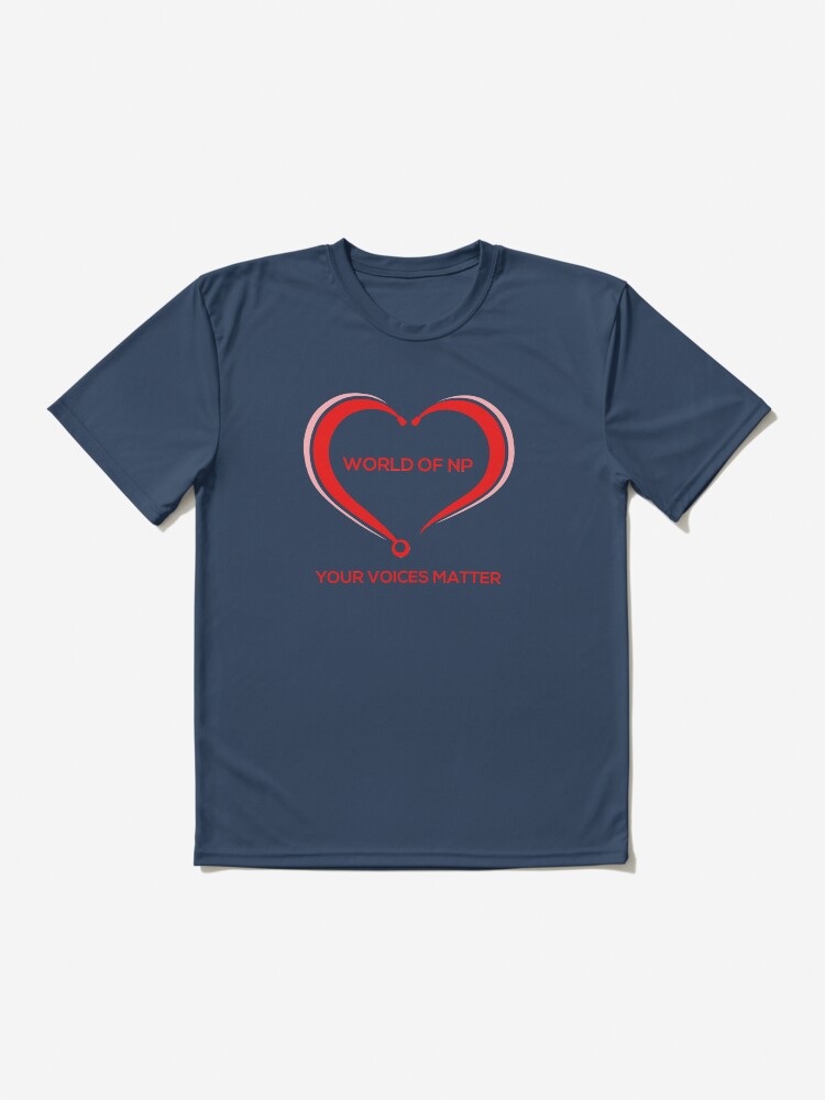 Alternate view of World Of NP Your Voices Matter Active T-Shirt