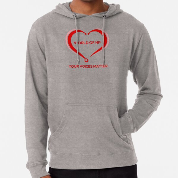 World Of NP Your Voices Matter Lightweight Hoodie