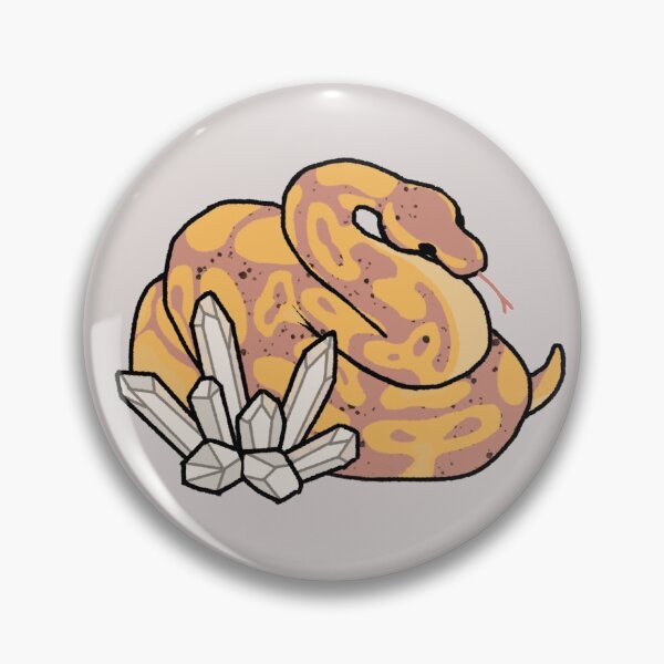 Item preview, Clear Quartz Banana Ball Python designed and sold by SmokeyPyro.