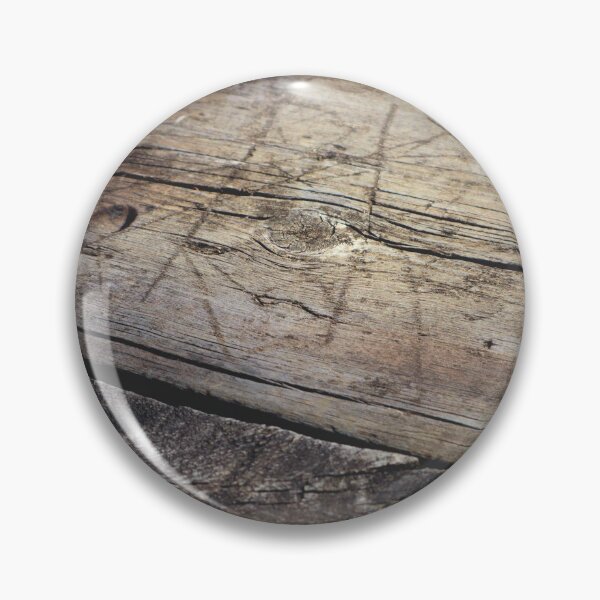 Item preview, Weathered picnic table marked by decades of users designed and sold by JinjerS.