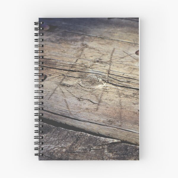 Item preview, Weathered picnic table marked by decades of users designed and sold by JinjerS.
