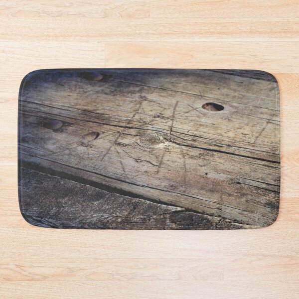 Item preview, Weathered picnic table marked by decades of users designed and sold by JinjerS.