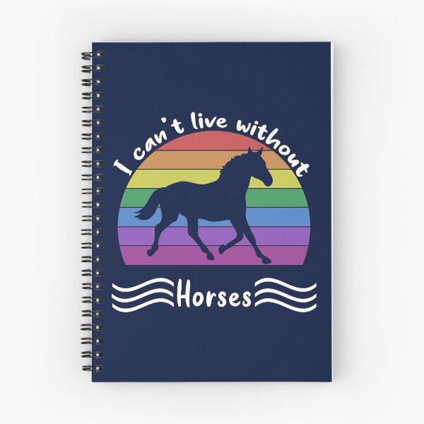 Item preview, Horses i can't live without, rainbow sun. Best gift designed and sold by made4K.