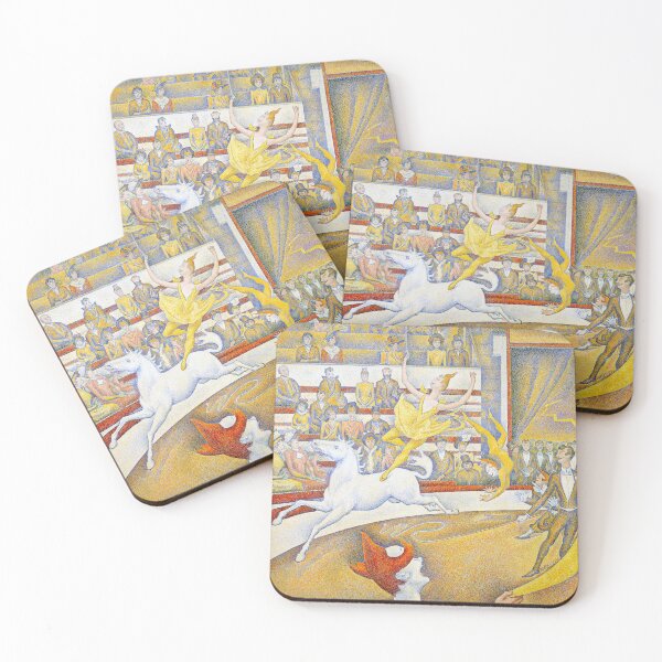 Item preview, The Circus - Georges Seurat designed and sold by brushandframes.