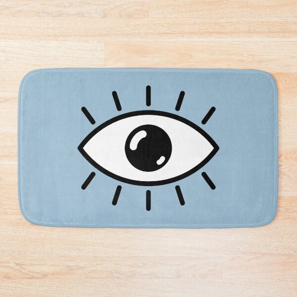 Item preview, Open eye - light blue designed and sold by reIntegration.
