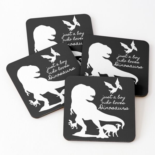 Item preview, Just A Boy Who Loves Dinosaurs designed and sold by WearYourMood.