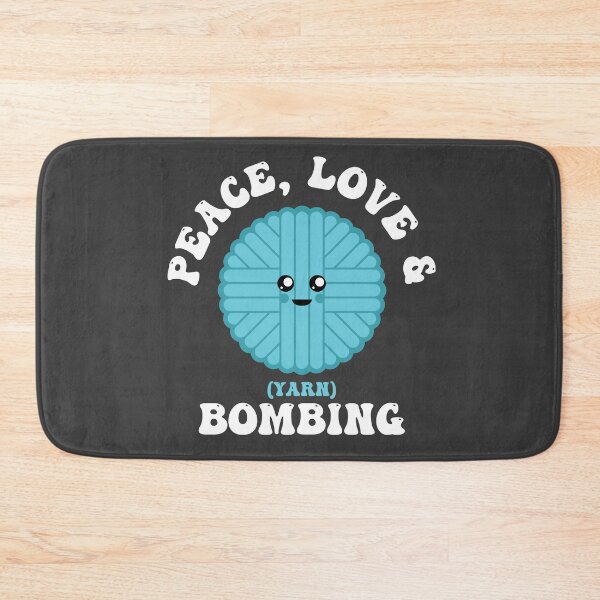 Item preview, Peace Love & Yarn Bombing Knitting designed and sold by yelly123.