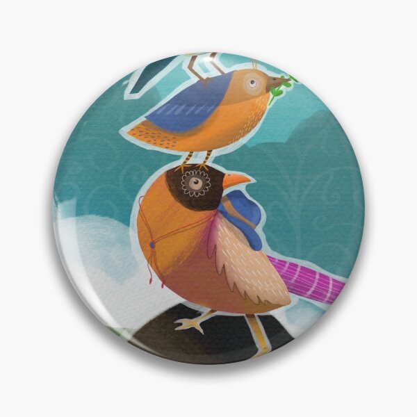 Item preview, Together we can do so much - Bird print designed and sold by Annette Kraus.