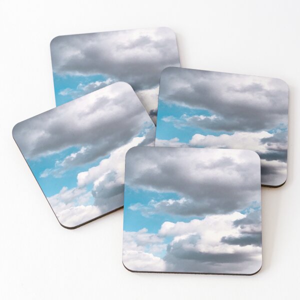 Item preview, Turquoise Super Cloudy Day During Spring designed and sold by Barolina.