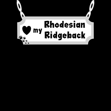Artwork thumbnail, Rhodesian Ridgeback Tshirt Rhodesian Ridgeback Dog Shirt Tee by KDesigns85