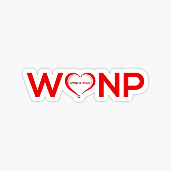 WONP World Of Nurse Practitioners Your Voices Matter Sticker