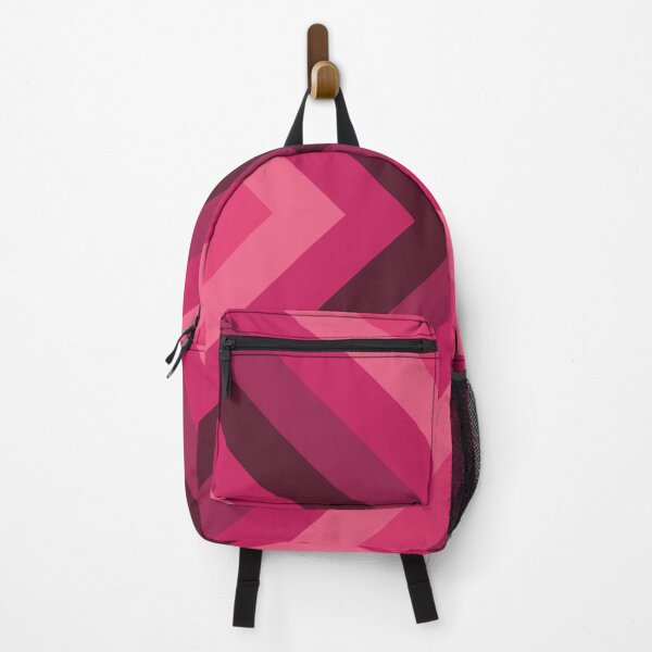 Item preview, Striped chevron fuchsia line pattern designed and sold by BLMcreations.