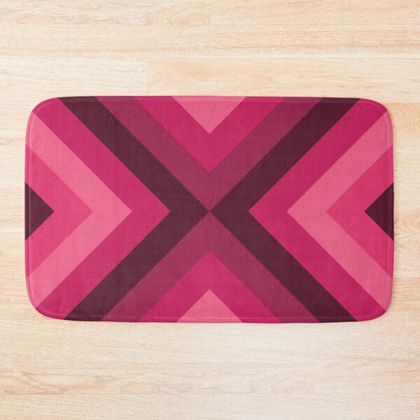Item preview, Striped chevron fuchsia line pattern designed and sold by BLMcreations.