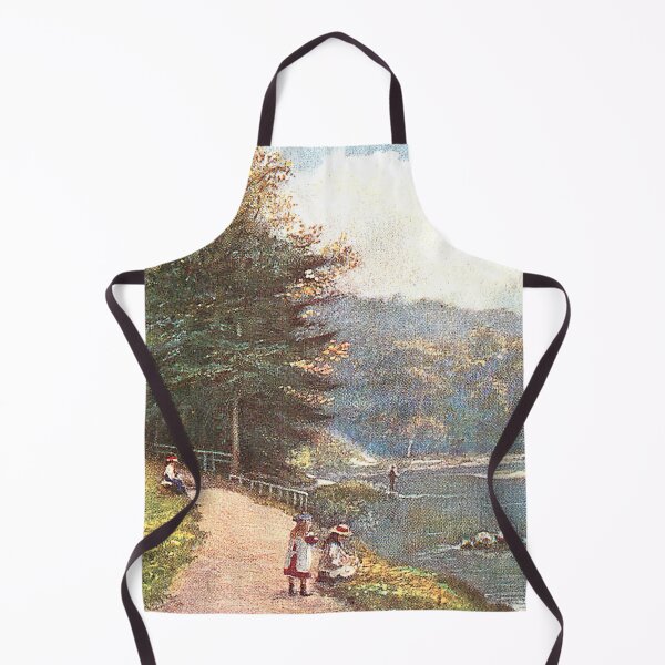 Item preview, Vintage Illustration of Peebles, Tweedside designed and sold by yourscotborders.