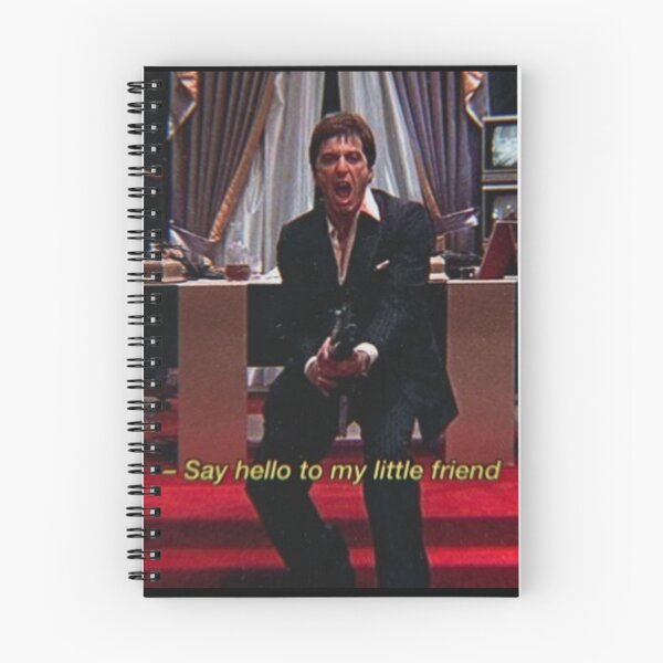 Item preview, Scarface Say hello to my little friend designed and sold by OuDesigns.