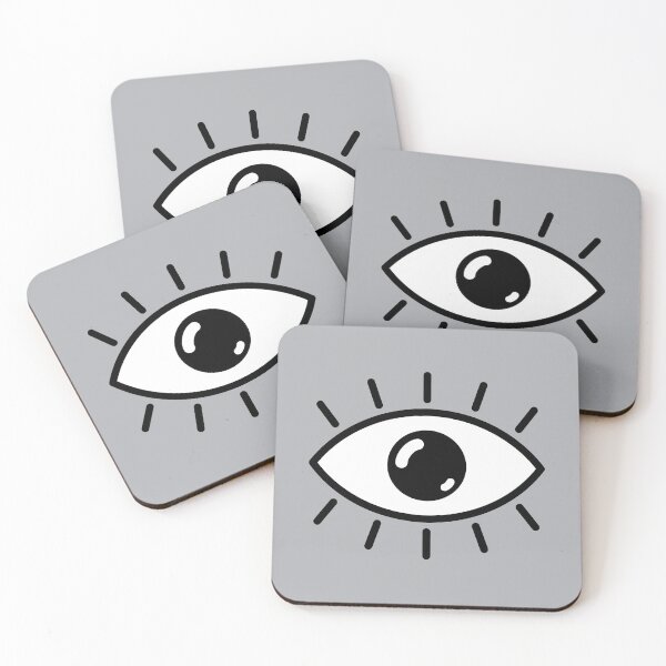 Item preview, Open eye - gray designed and sold by reIntegration.