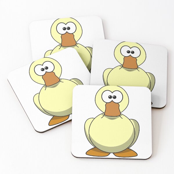Item preview, Confused yellow duck designed and sold by Shrewd Mood.