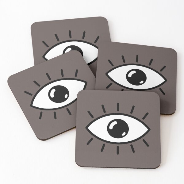 Item preview, Open eye - brown designed and sold by reIntegration.