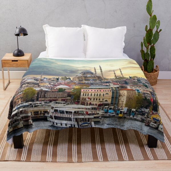 Item preview, Historic Sulaymaniyah mosque and river Bosporus of Istanbul (Turkey) designed and sold by zaruoo32.